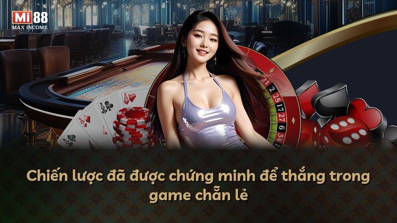 Chiến lược đã được chứng minh để thắng trong game chẵn lẻ