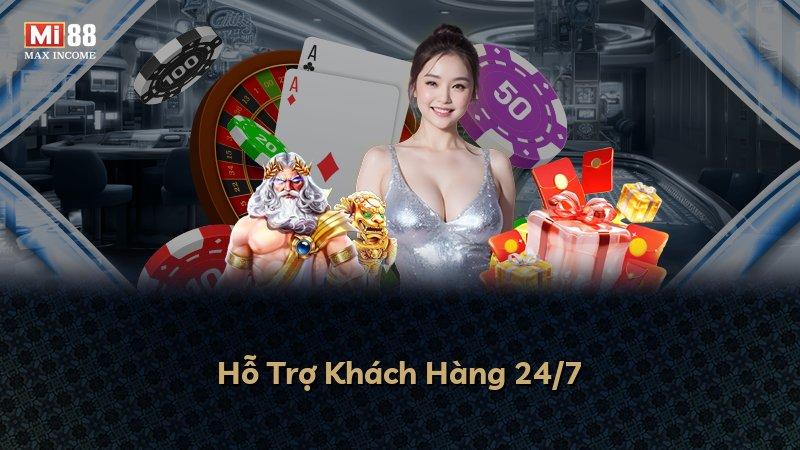 Hỗ Trợ Khách Hàng 24/7