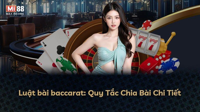 Luật bài baccarat: Quy Tắc Chia Bài Chi Tiết
