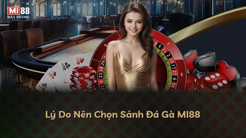 Lý Do Nên Chọn Sảnh Đá Gà MI88