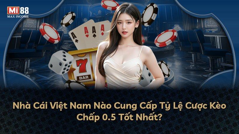 Nhà Cái Việt Nam Nào Cung Cấp Tỷ Lệ Cược Kèo Chấp 0.5 Tốt Nhất?