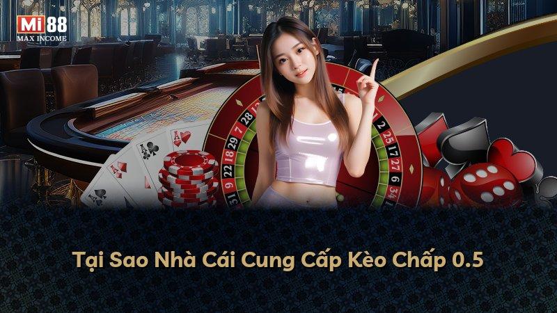 Tại Sao Nhà Cái Cung Cấp Kèo Chấp 0.5