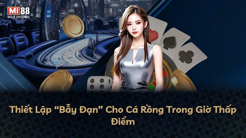 Thiết Lập “Bẫy Đạn” Cho Cá Rồng Trong Giờ Thấp Điểm
